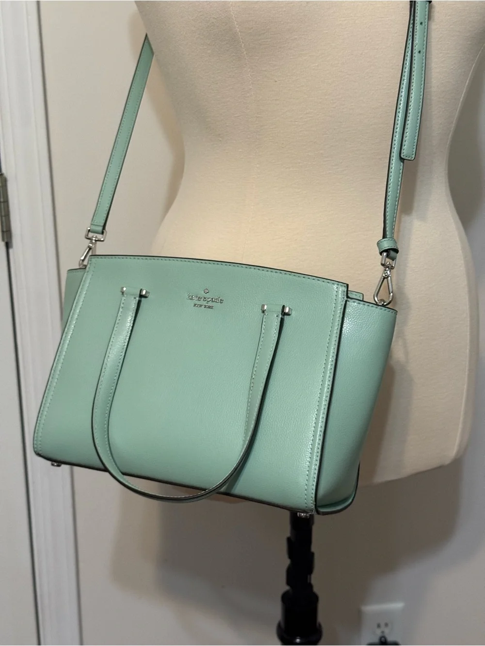 kate spade Mint Green/Blue Satchel